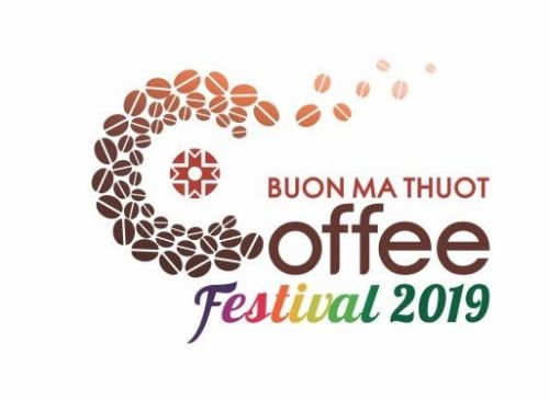 Biểu trưng chính thức của Lễ hội Cà phê Buôn Ma Thuột lần thứ 7 năm 2019