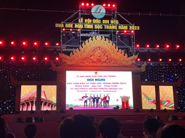 Khai mạc lễ hội Ooc om boc - Đua ghe Ngo tỉnh Sóc Trăng năm 2023